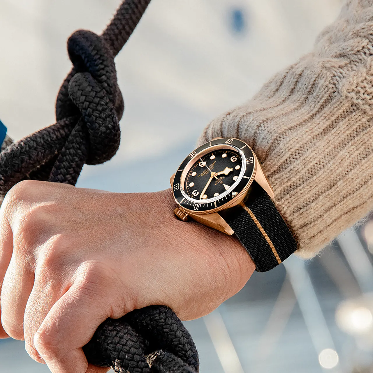 Fully Bronze The Tudor Black Bay Fifty Eight Bronze Sylvan s