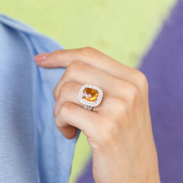 citrine ring