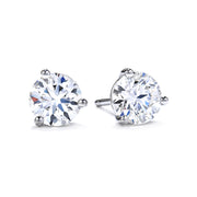 Three-Prong Stud Earrings