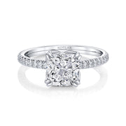 Platinum Plasmare Diamond Engagement Ring