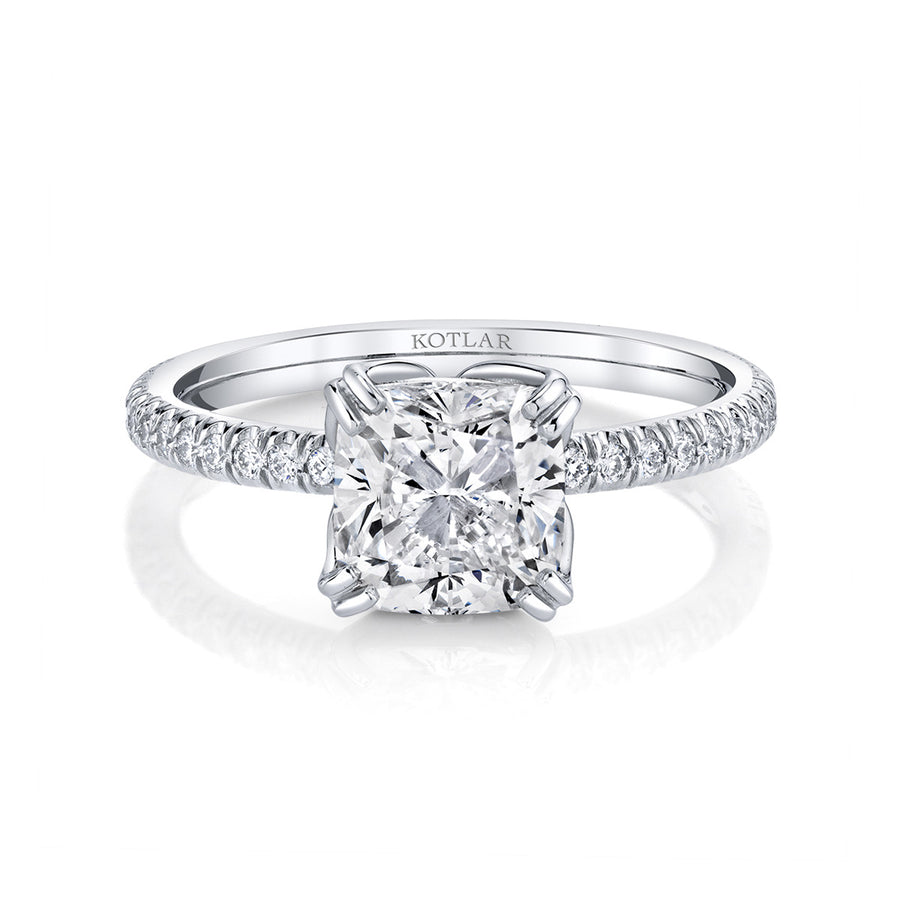 Platinum Plasmare Diamond Engagement Ring
