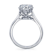 Plasmare Radiant-cut Solitaire Diamond Ring