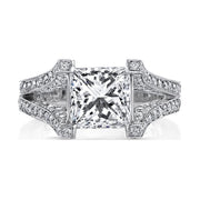 Unity Princess Cut Diamond Ring