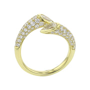 Diamond Bypass Ring