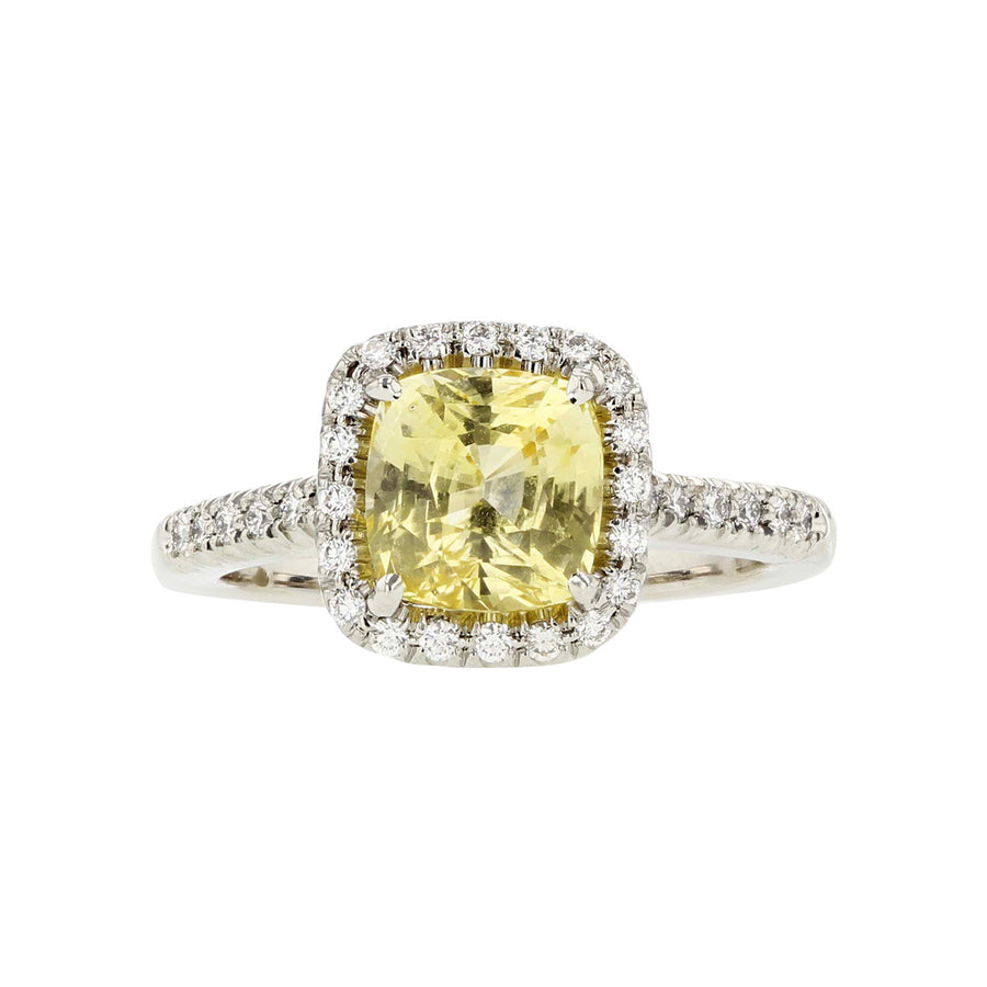 Yellow Sapphire Ring