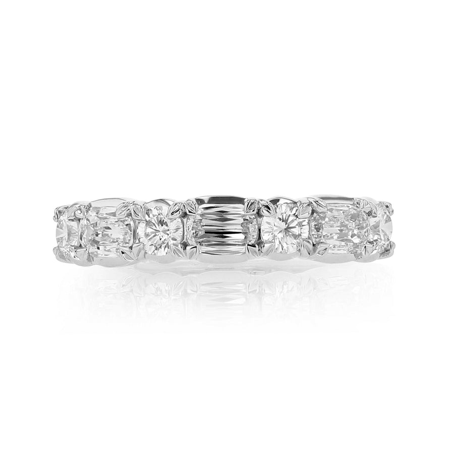 L'Amour Crisscut Diamond Band