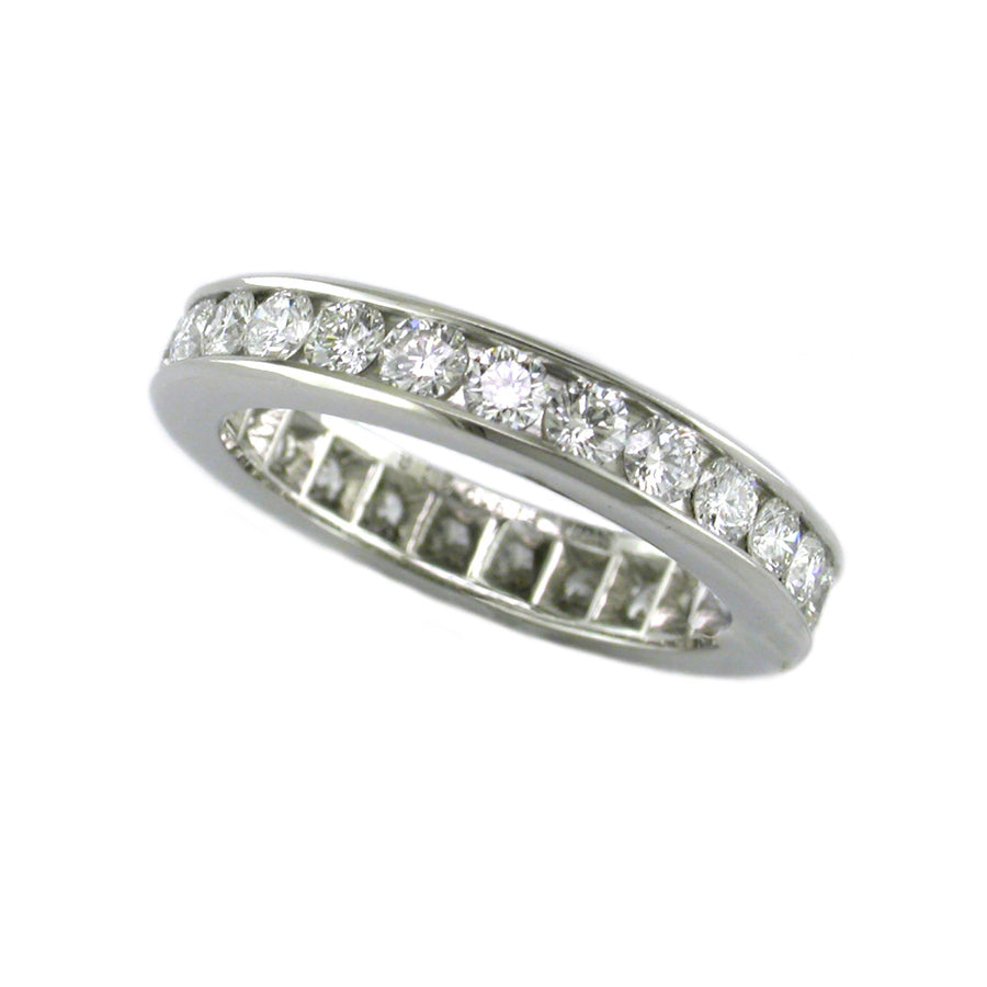 Platinum Diamond Wedding Band