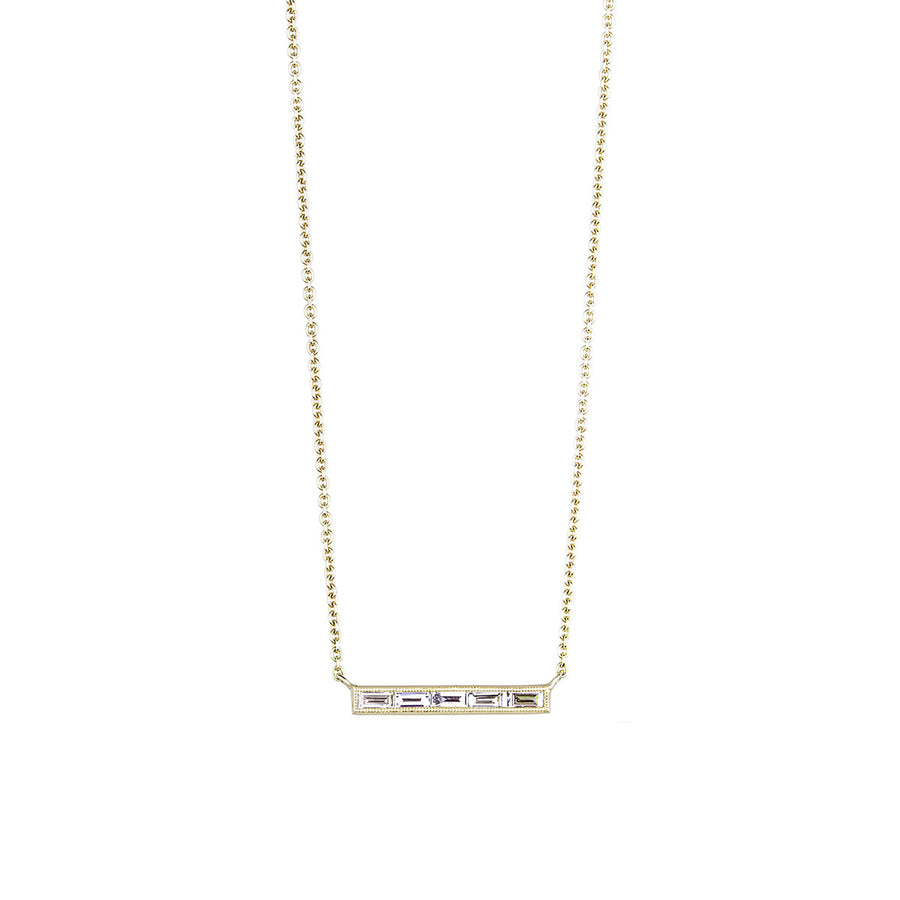 The Silhouette Necklace 5 Stone