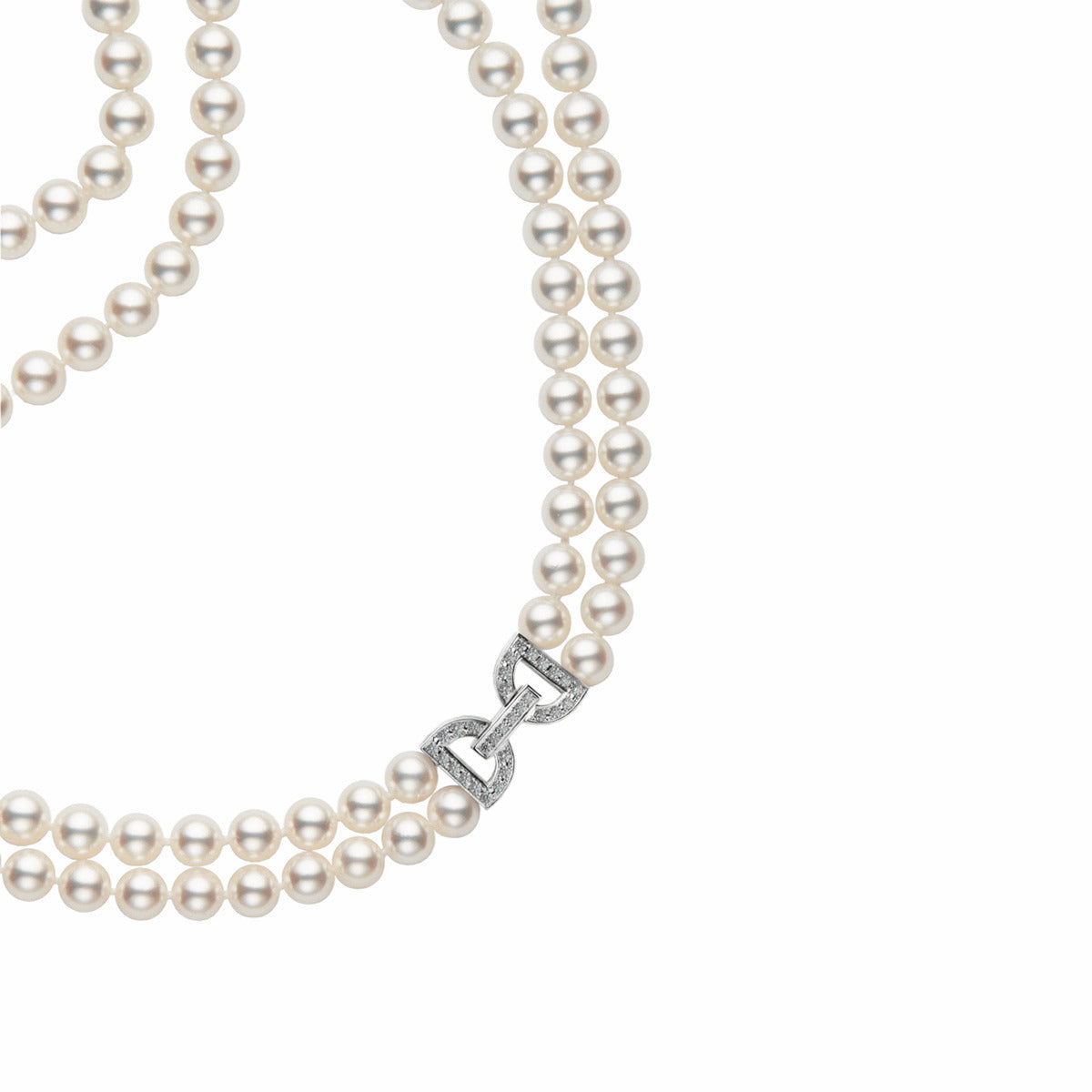 Diamond pave lobster clasp everyday necklace — Rach B Jewelry