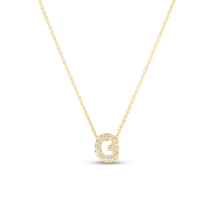 Love Letter G Pendant with Diamonds