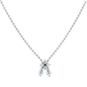 18K Gold Love in Verona Lariat Necklace with Diamonds
