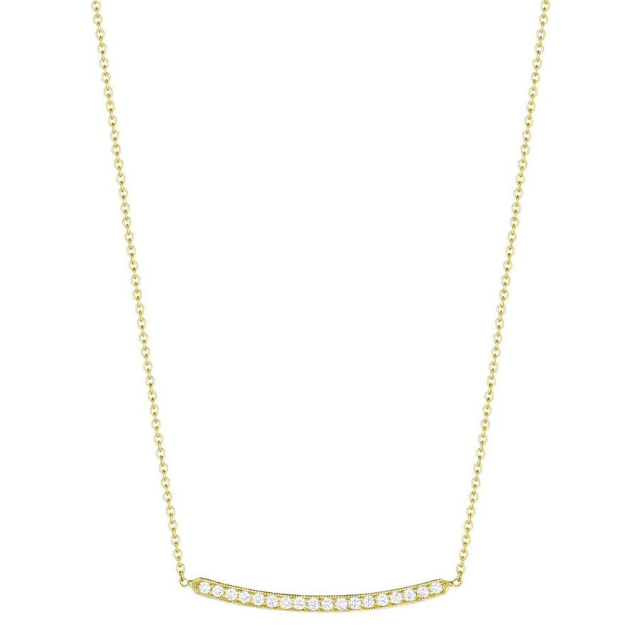 Diamond Bar Necklace