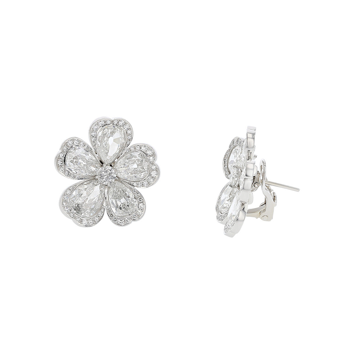 PEAR FLOWER EARRING