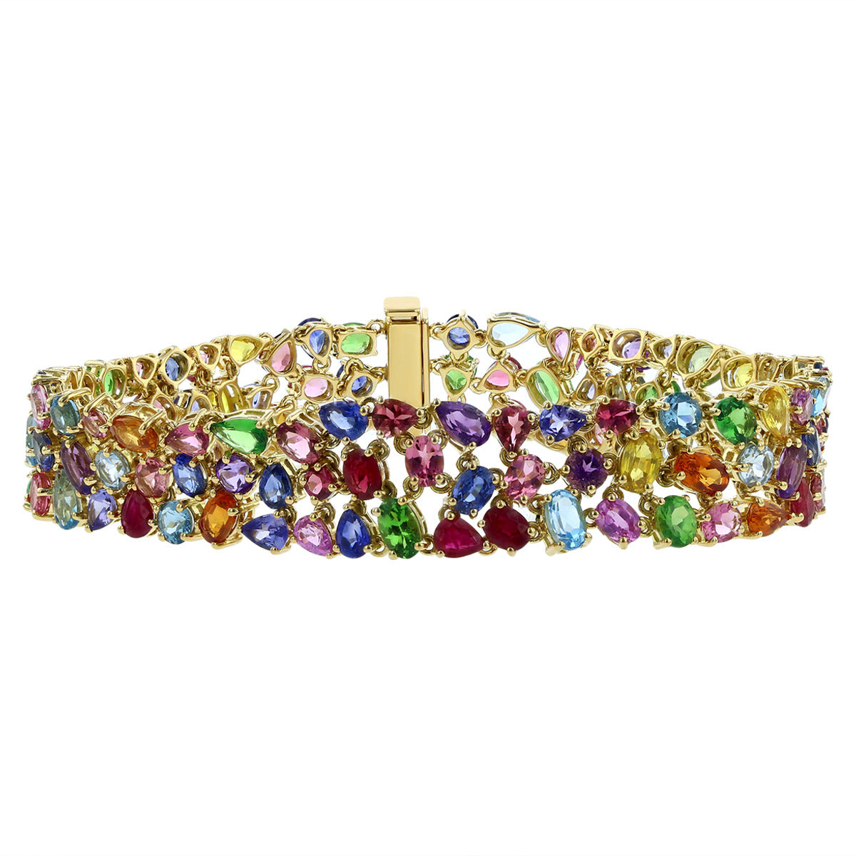 Multicolor deals gemstone bracelet