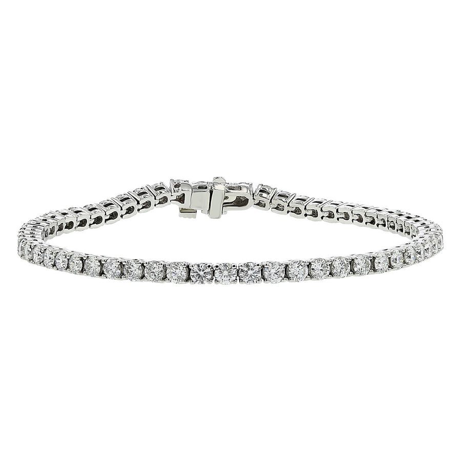 Platinum Diamond Tennis Bracelet