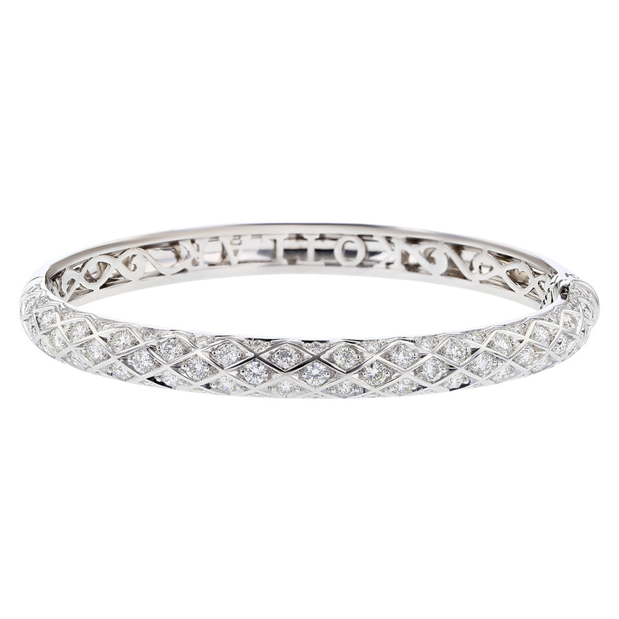 Criss Cross Artisan Pave Bangle