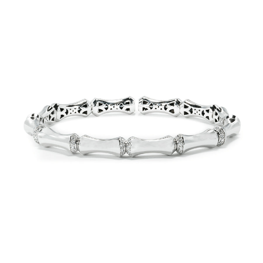 Diamond Memory Cuff Bracelet