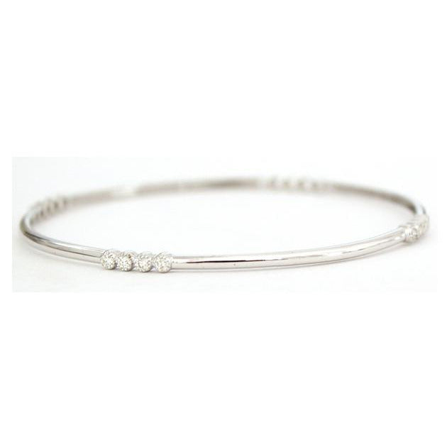 Diamond Bangle Bracelet