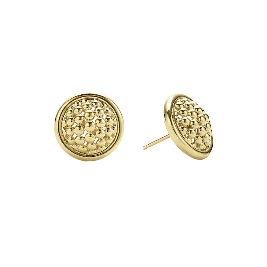 Covet Gold Circle Earrings