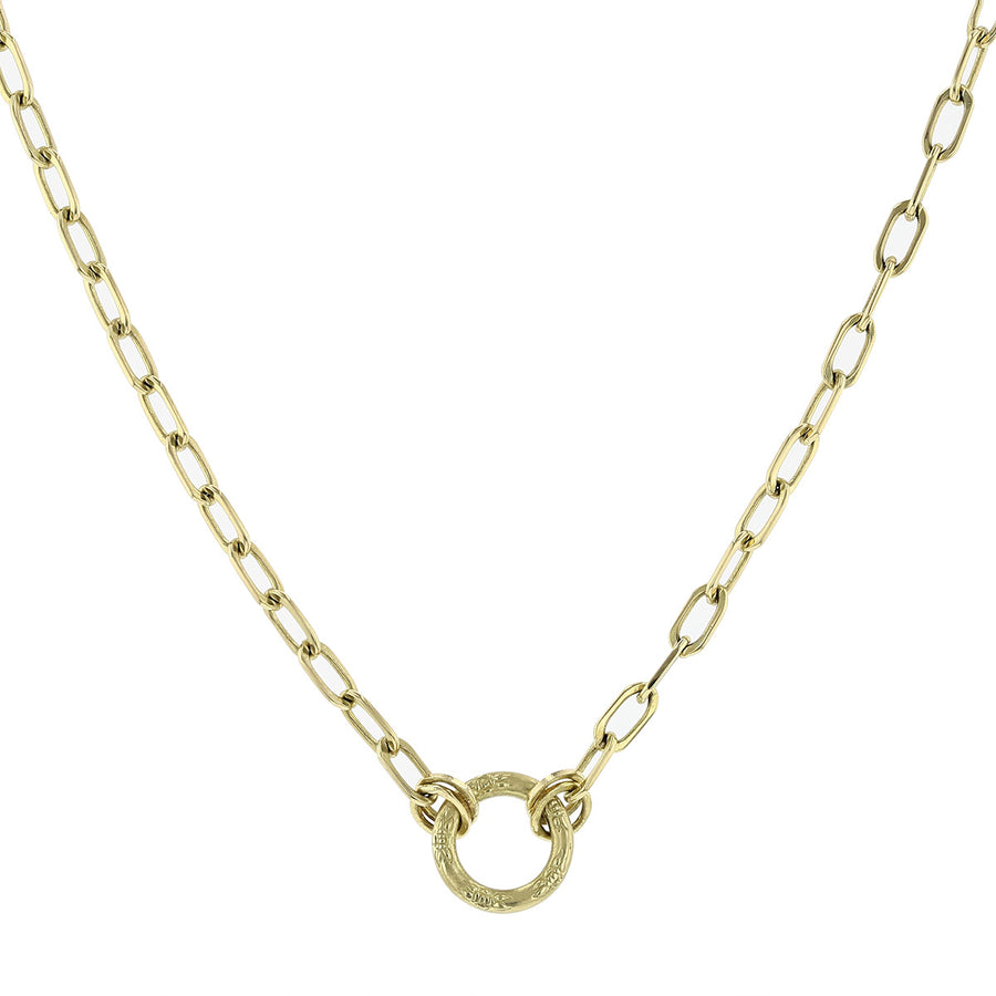 Open Round Link Necklace