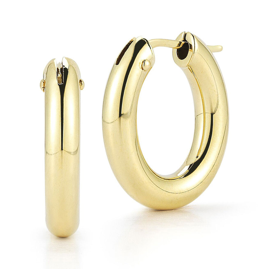 Oval Hoop Earrings