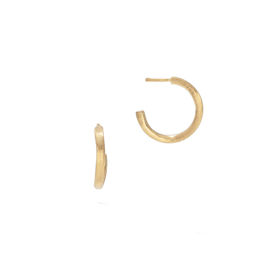 18K Yellow Gold Small Hoop Earrings