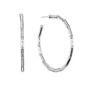 Reflection Hoop Earrings