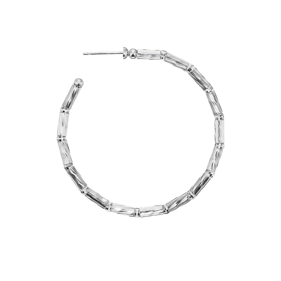 Reflection Hoop Earrings