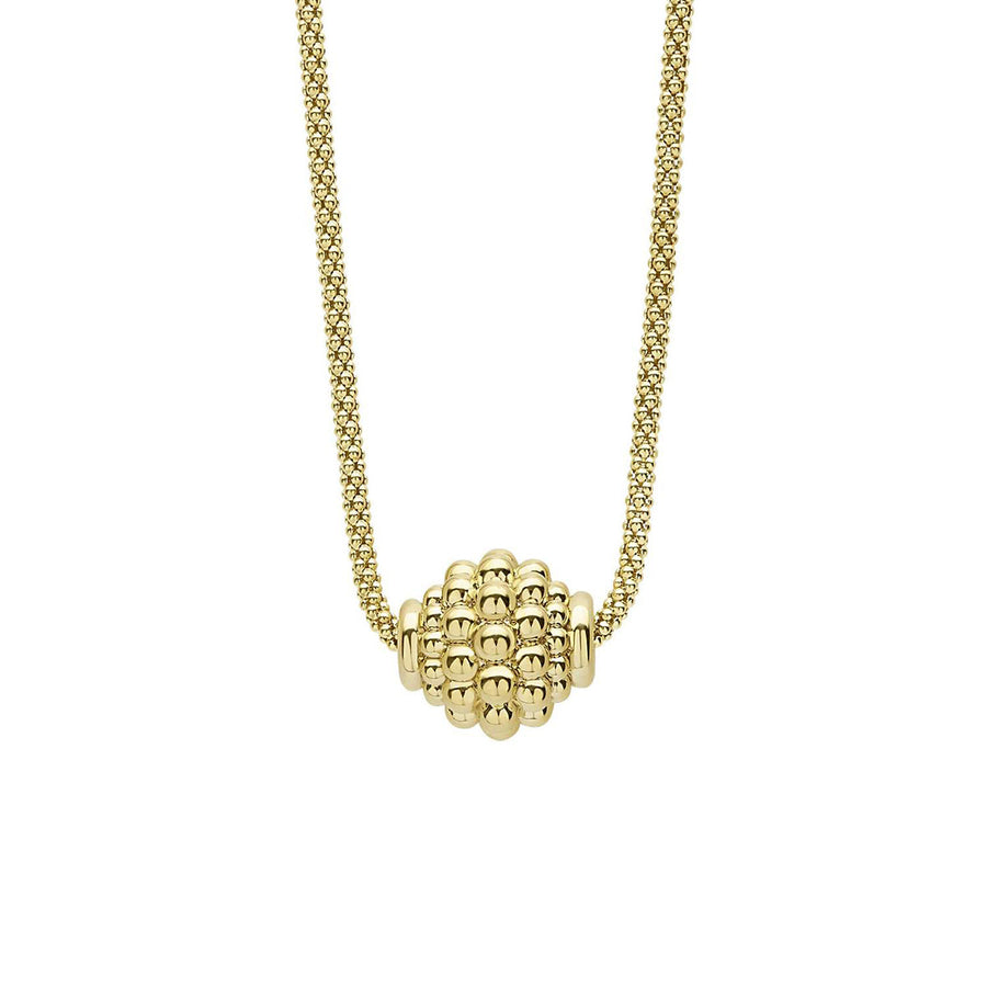 Caviar Ball Pendant Necklace