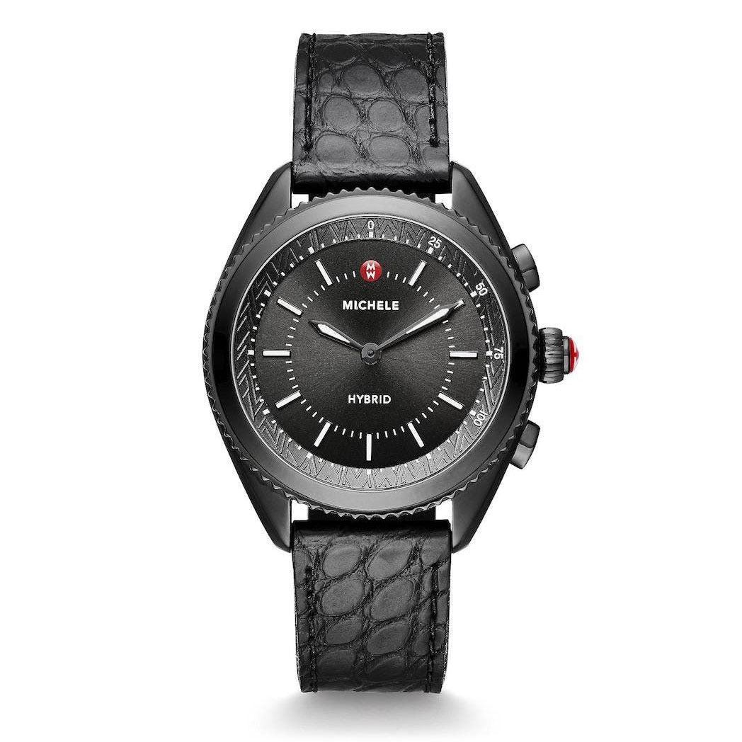 Black IP Hybrid SmartWatch Sylvan s Jewelers