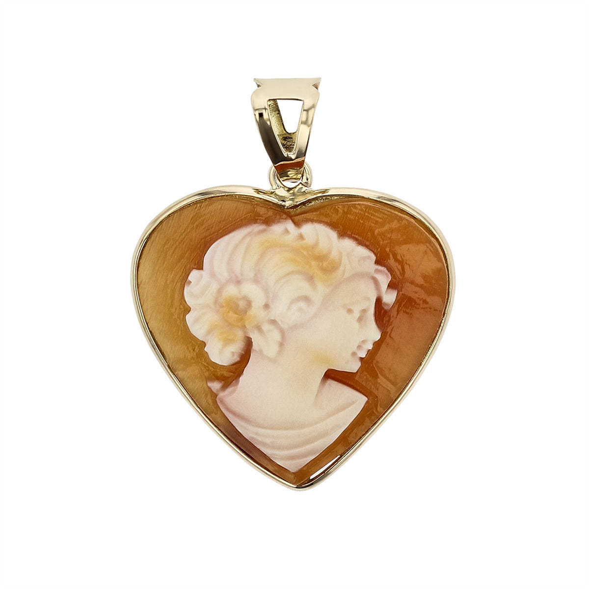 GOLD CAMEO NECKLACE