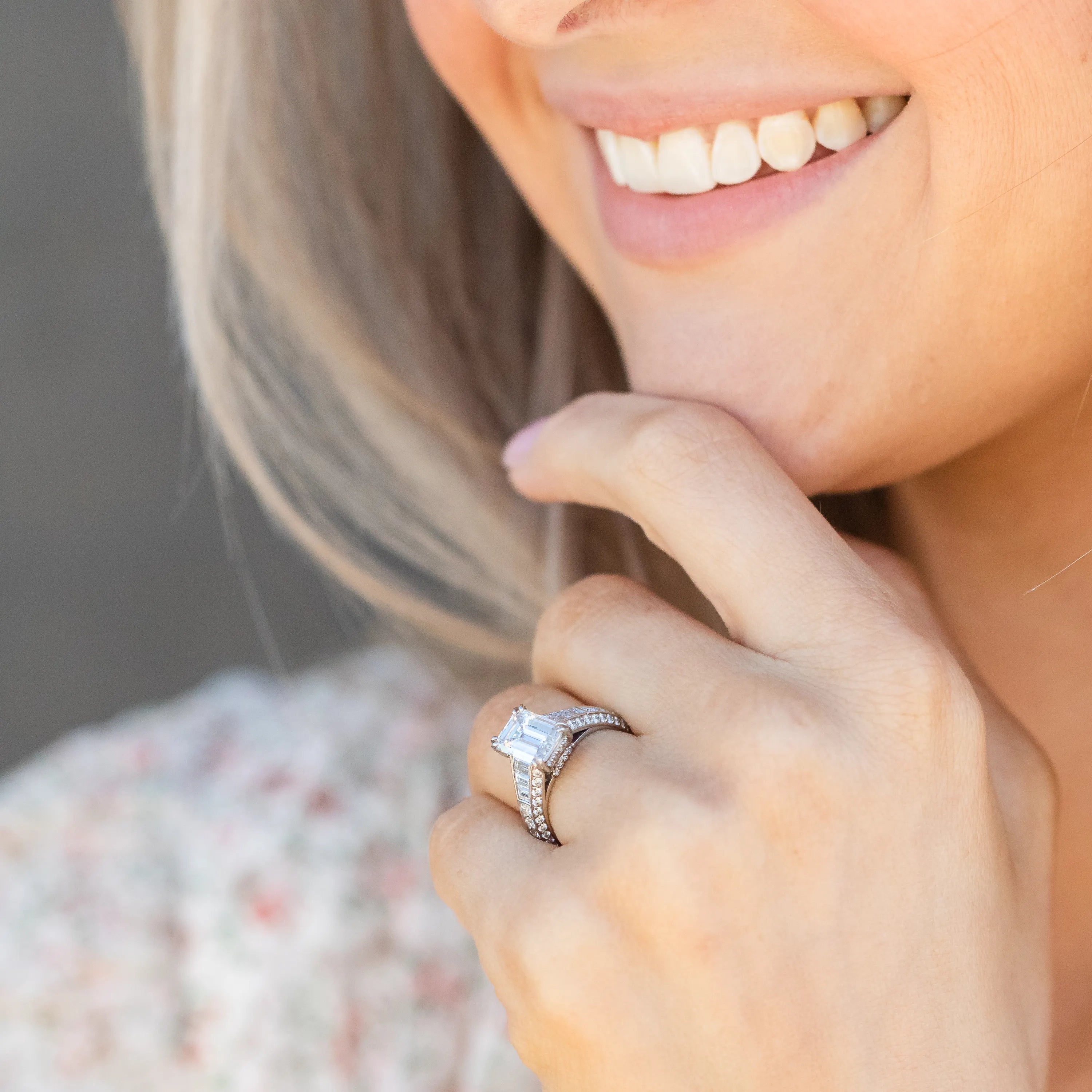 The Classic Beauty of Emerald Cut Diamond Engagement Rings