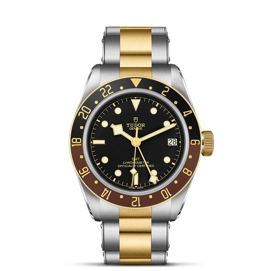 TUDOR Black Bay GMT S&G 41mm - M79833MN-0001 at Sylvan’s Jewelers