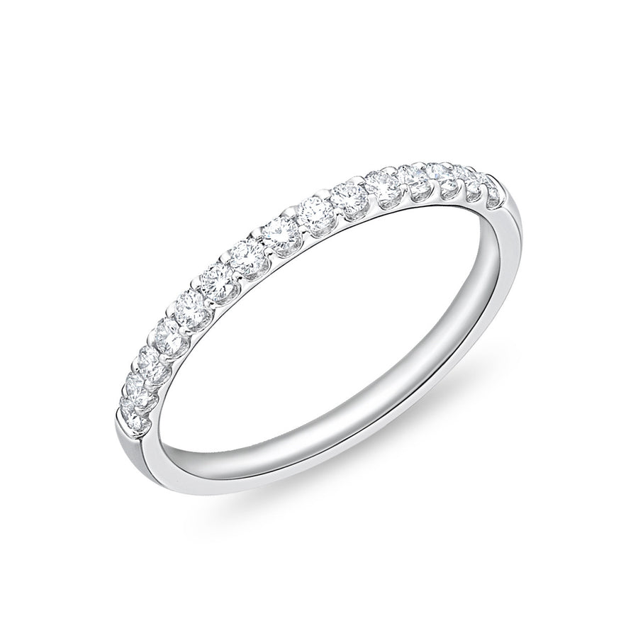 Odessa 0.26-0.30Ct Diamond Band in Platinum, Size 6.5