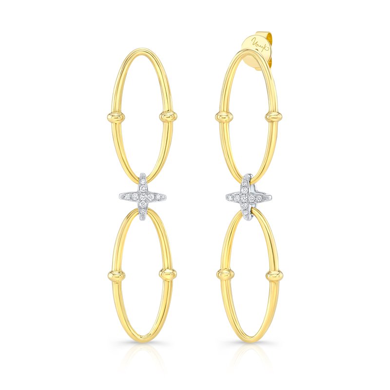 Legacy 0.14ct Diamond Drop Earrings in 14K White Gold