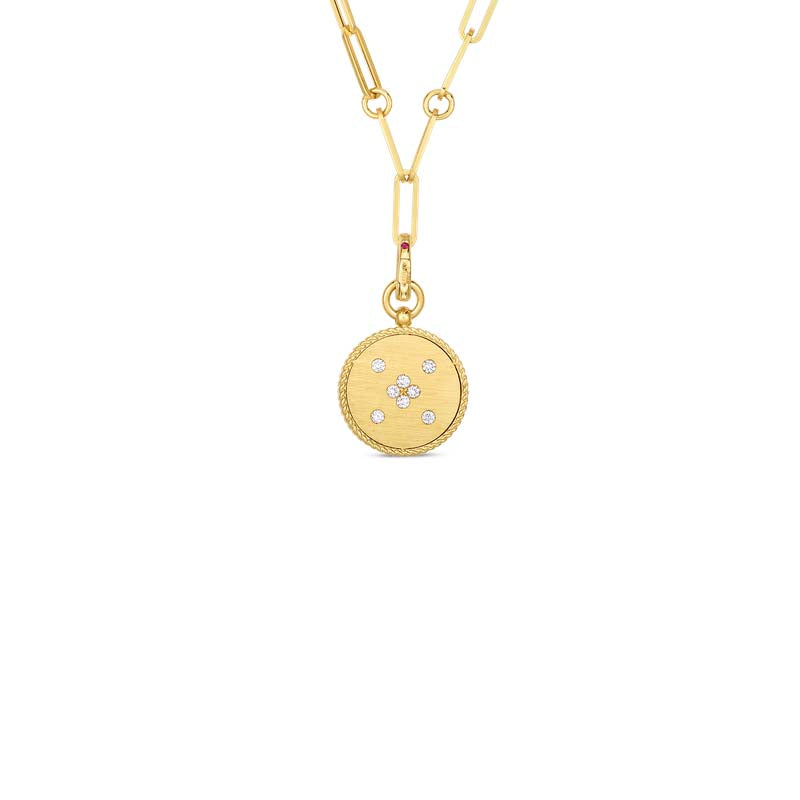 Venetian Princess 0.16Ct Diamond in 18k Yellow Gold, without chain