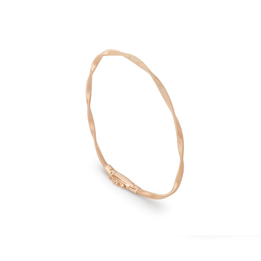 Marrakech Bangle Bracelet in 18K Rose Gold