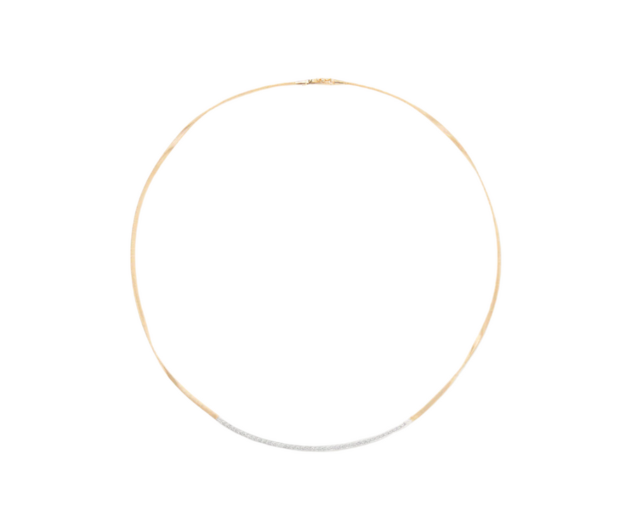 Marrakech 0.32ct Diamond Collar Necklace in 18K Yellow Gold