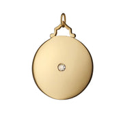Diamond Disc Charm