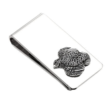 Sterling Silver Quail Money Clip