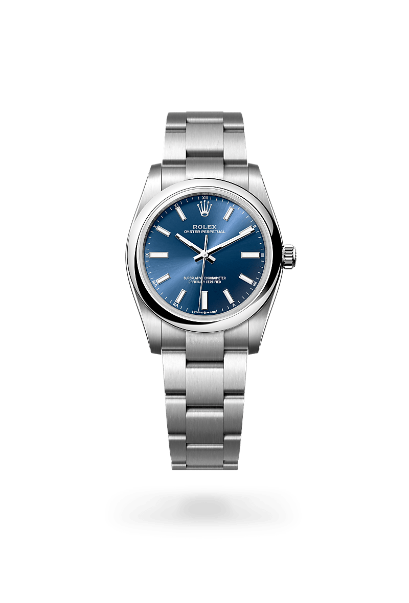 rolex Oyster Perpetual in Oystersteel,  - Sylvans