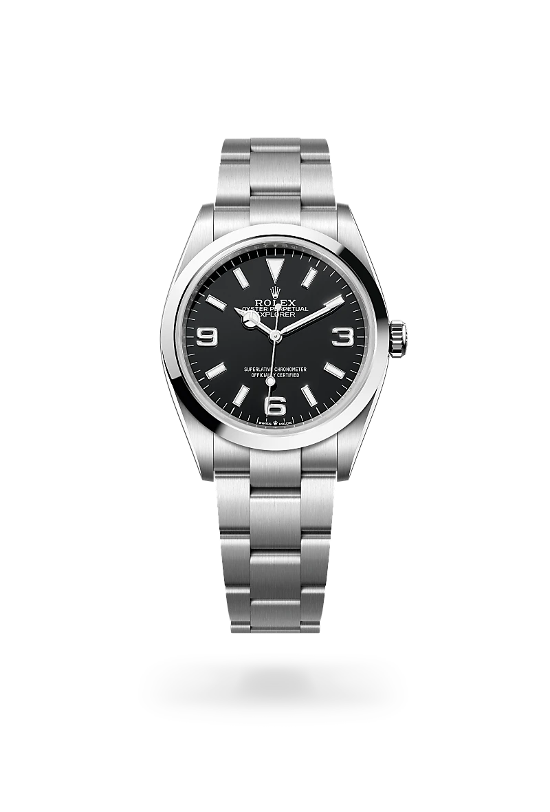 Rolex Explorer in Oystersteel, M124270-0001 - Sylvans