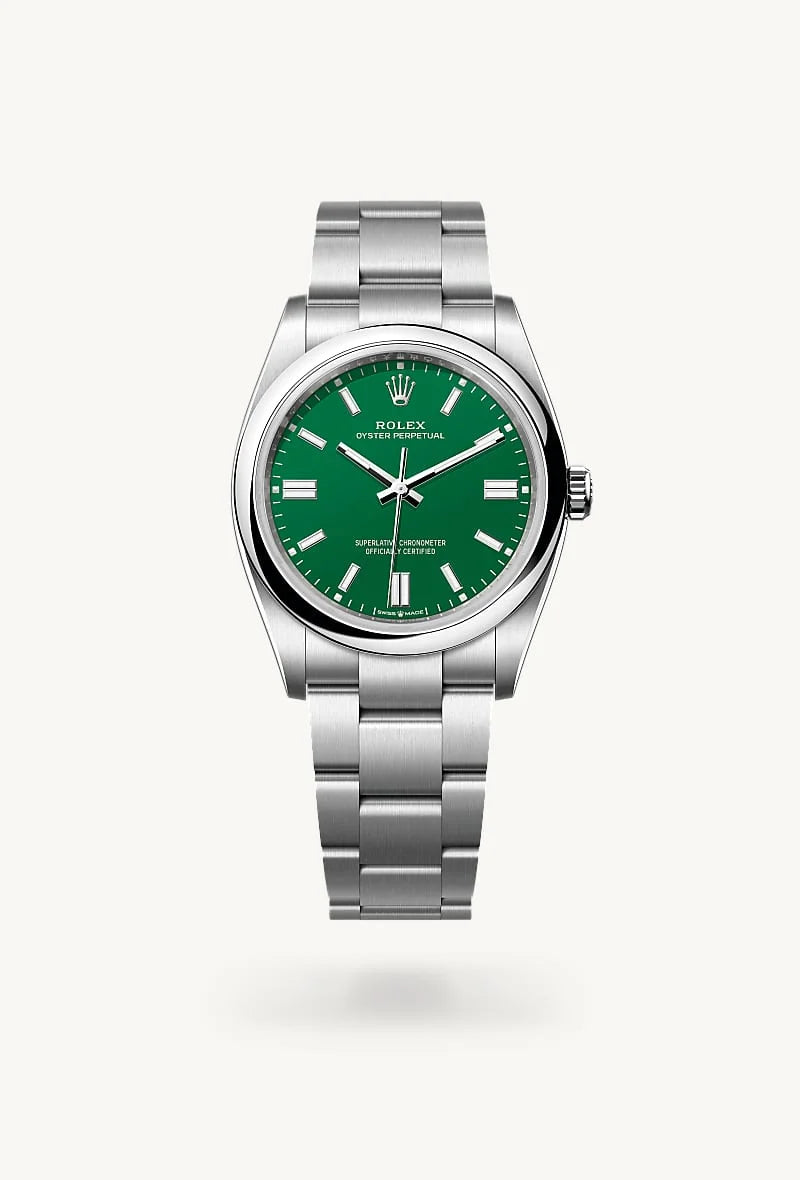 Rolex Oyster Perpetual in Oystersteel, M126000-0005 - Sylvan's Jewelers
