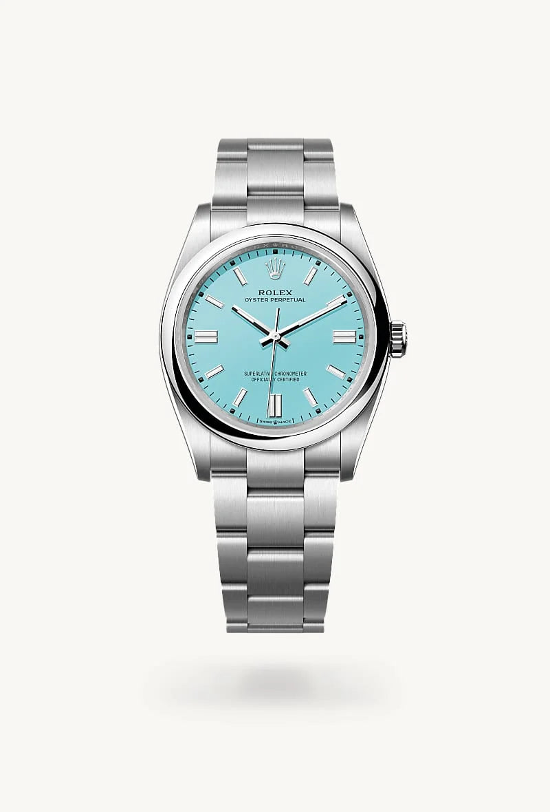 rolex Oyster Perpetual in Oystersteel, M126000-0006 - Sylvan's Jewelers