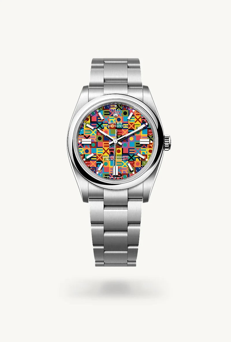 rolex Oyster Perpetual in Oystersteel, M126000-0016 - Sylvan's Jewelers