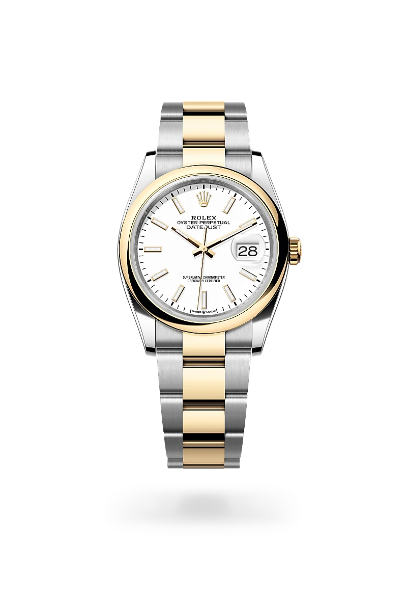 Rolex Datejust in Yellow Rolesor - combination of Oystersteel and yellow gold, M126203-0020 - Sylvans