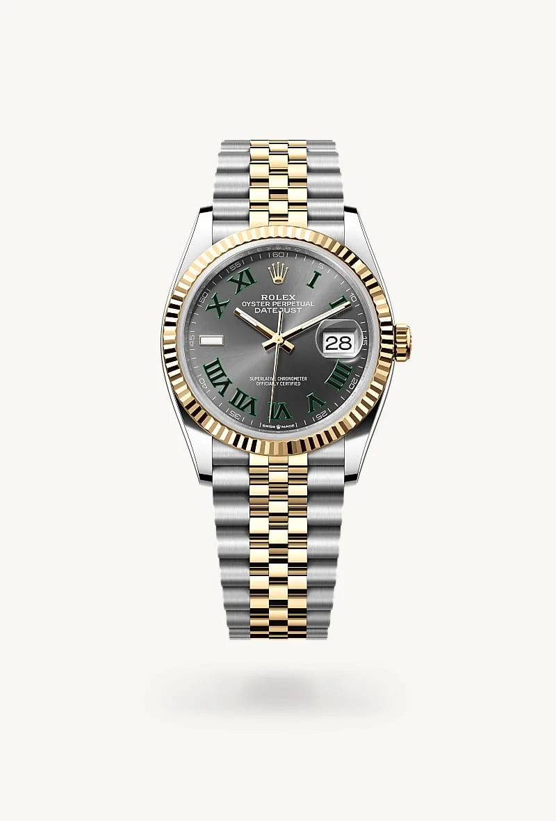 Rolex Datejust in Yellow Rolesor - combination of Oystersteel and yellow gold, M126233-0035 - Sylvan's Jewelers
