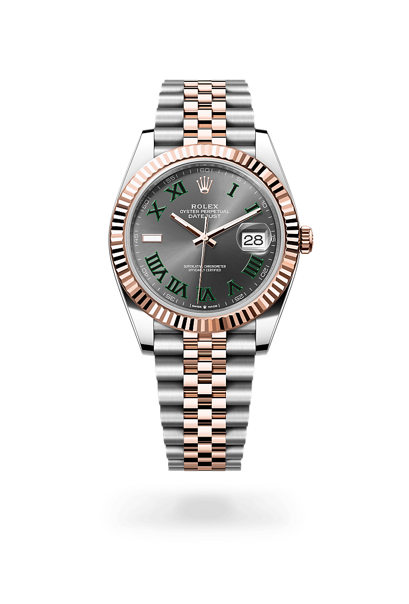 rolex Datejust in Everose Rolesor - combination of Oystersteel and Everose gold, M126331-0016 - Sylvan's Jewelers