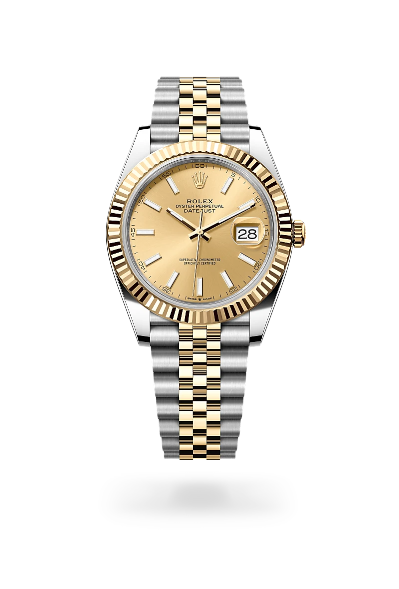 rolex Datejust in Yellow Rolesor - combination of Oystersteel and yellow gold, M126333-0010 - Sylvan's Jewelers