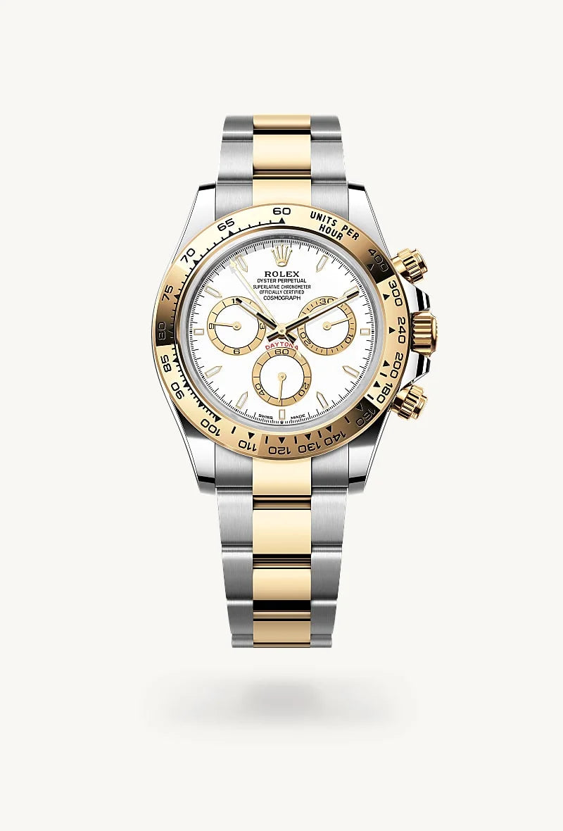 rolex Cosmograph Daytona in Yellow Rolesor - combination of Oystersteel and yellow gold, M126503-0001 - Sylvan's Jewelers